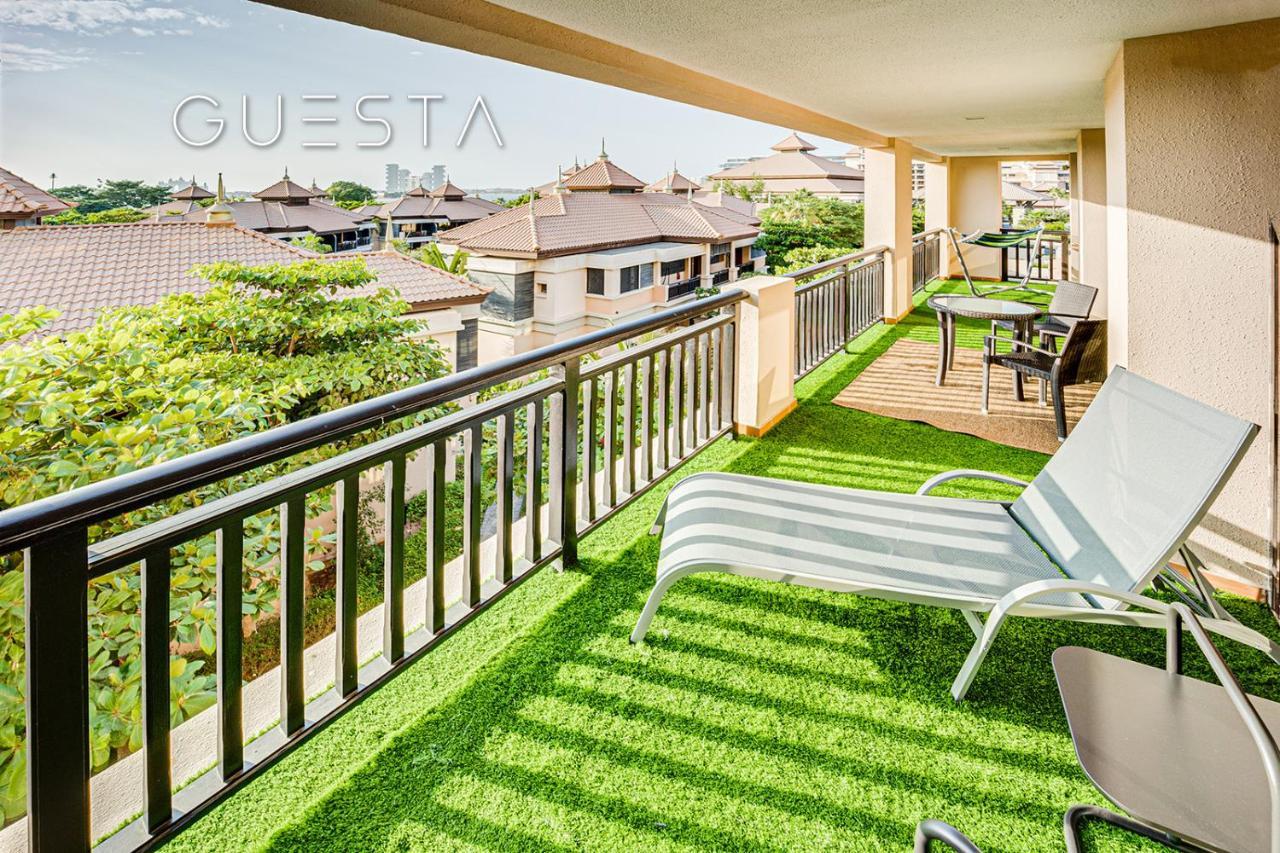 Royal Amwaj Apartments, Palm Jumeirah, Free Beach And Pool Access Dubai Buitenkant foto