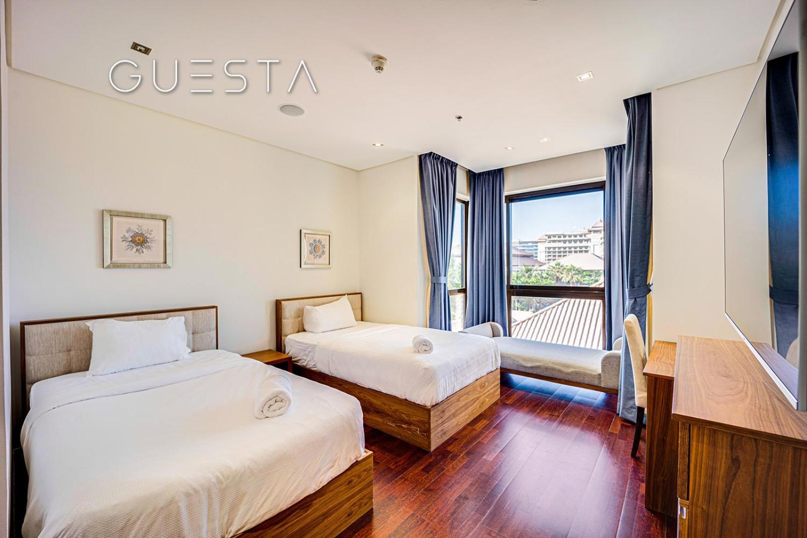 Royal Amwaj Apartments, Palm Jumeirah, Free Beach And Pool Access Dubai Buitenkant foto