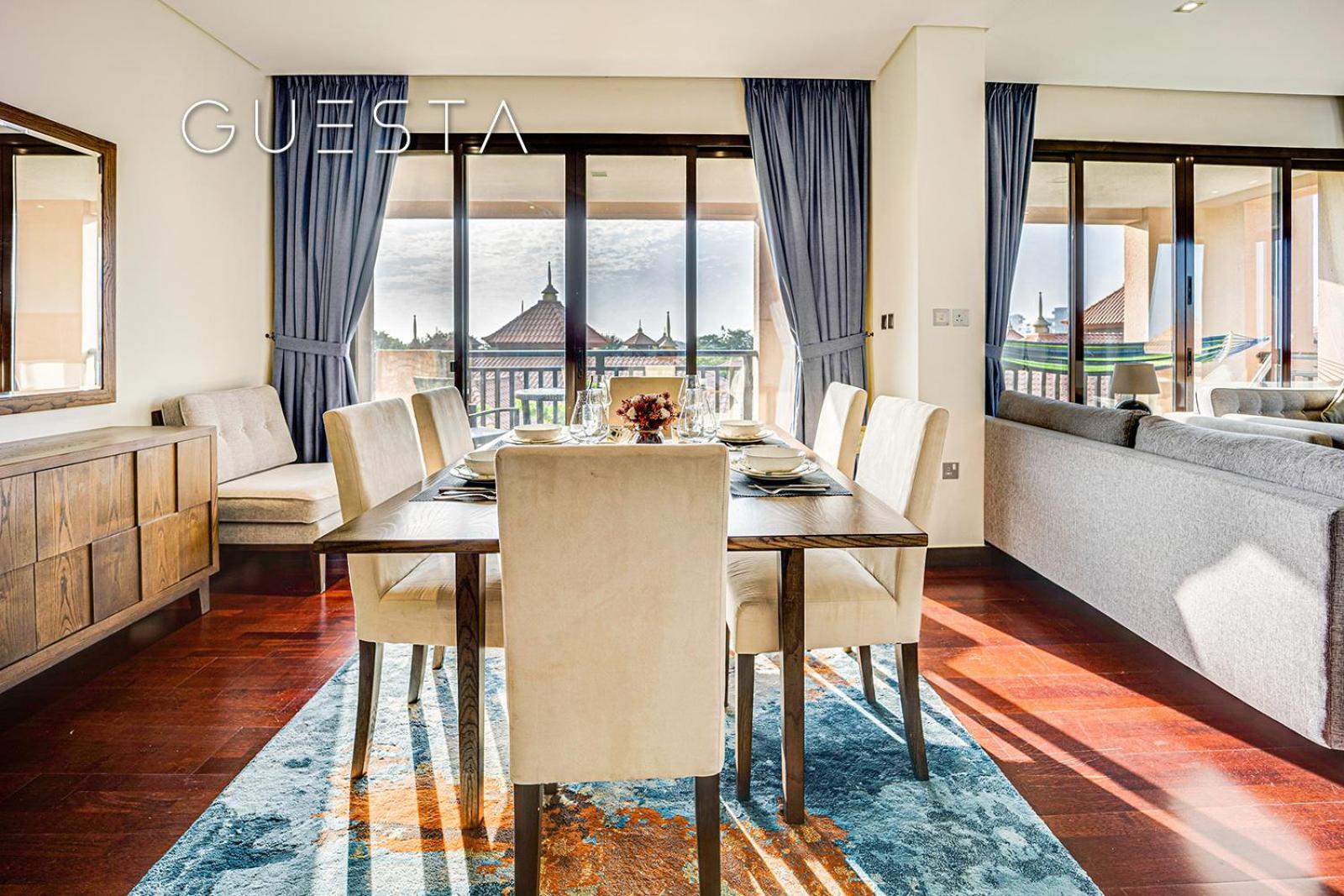 Royal Amwaj Apartments, Palm Jumeirah, Free Beach And Pool Access Dubai Buitenkant foto